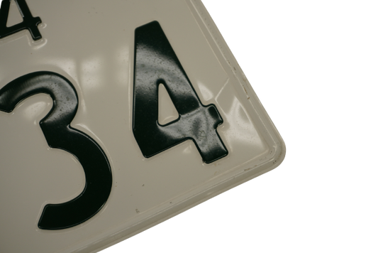 【USED】 Japanese License Plate Front & Rear Set - GTR R34