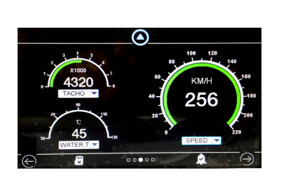 GRID RACING Digital Informeter Stock Cover - R34 Turbo