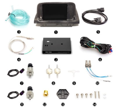 GRID RACING Digital Informeter Stock Cover - R34 Turbo