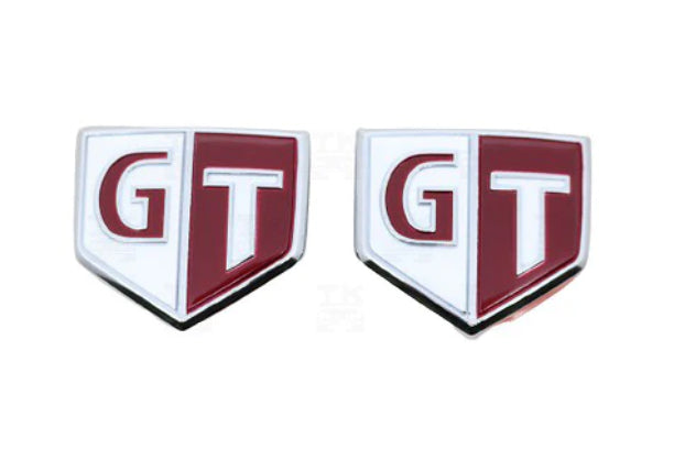 NISSAN Side Fender Emblem Set - Red R34