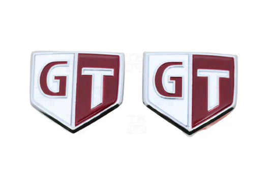NISSAN Side Fender Emblem Set - Red R34