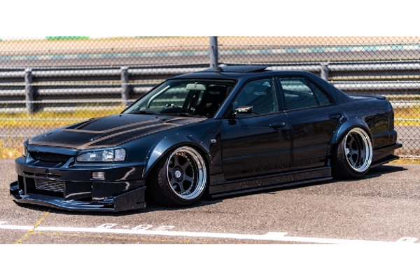 URAS TYPE-GT Rear Bumper - R34 SKYLINE 4Dr