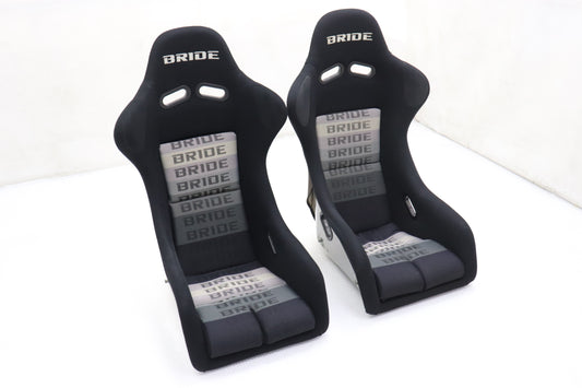 Used BRIDE ZETA 3 Full Bucket Seat Gradation Logo LHS & RHS