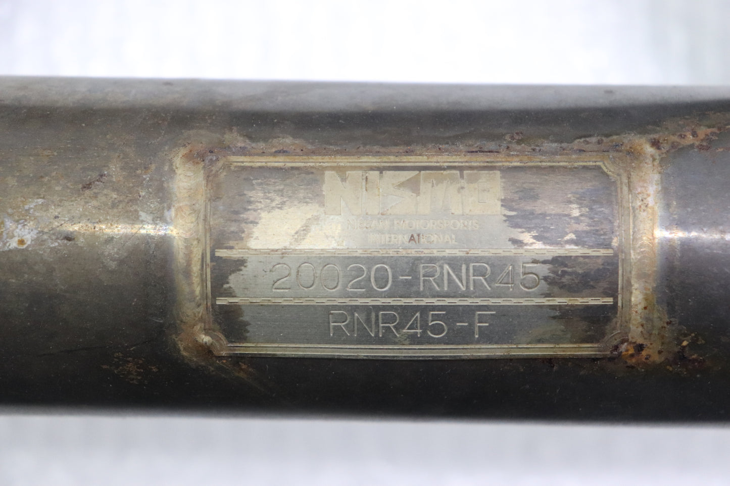 USED Nismo Old Logo Front Pipe - BNR32 BCNR33 BNR34 RB26DETT