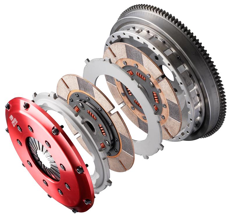 OS Giken Nissan SKYLINE BNR32 Twin Plate Dampened w/Soft Diaphragm Clutch Kit (Release Assy Incl)