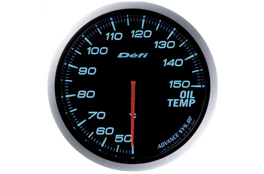 Defi Link Advance BF Oil Temperature Meter - Blue