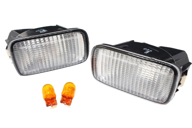 NISMO Clear Lenses Front Indicator Set - BNR34 R34 Early Model