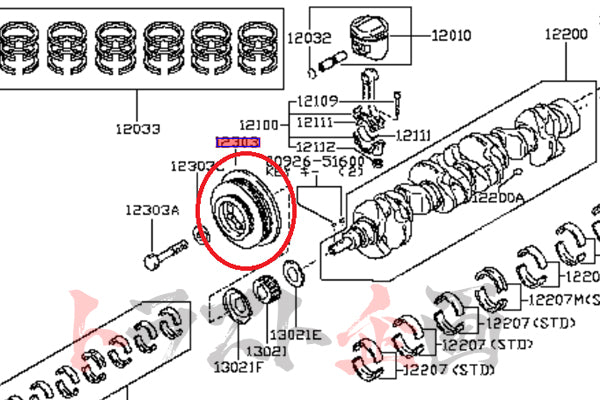 NISMO Heritage Crank Pulley - BNR32
