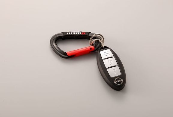 NISMO Carabiner Plastic Clip Key Holder - Black