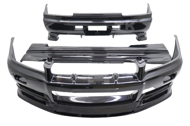 【PRE-ORDER】 URAS Aero Type-R 3P Set - Skyline R34 2 Door