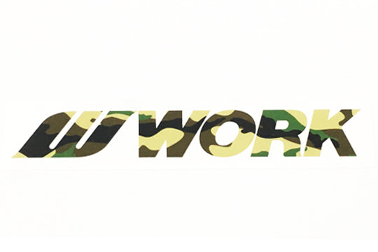 WORK Camouflage Cut-out Sticker (STD)