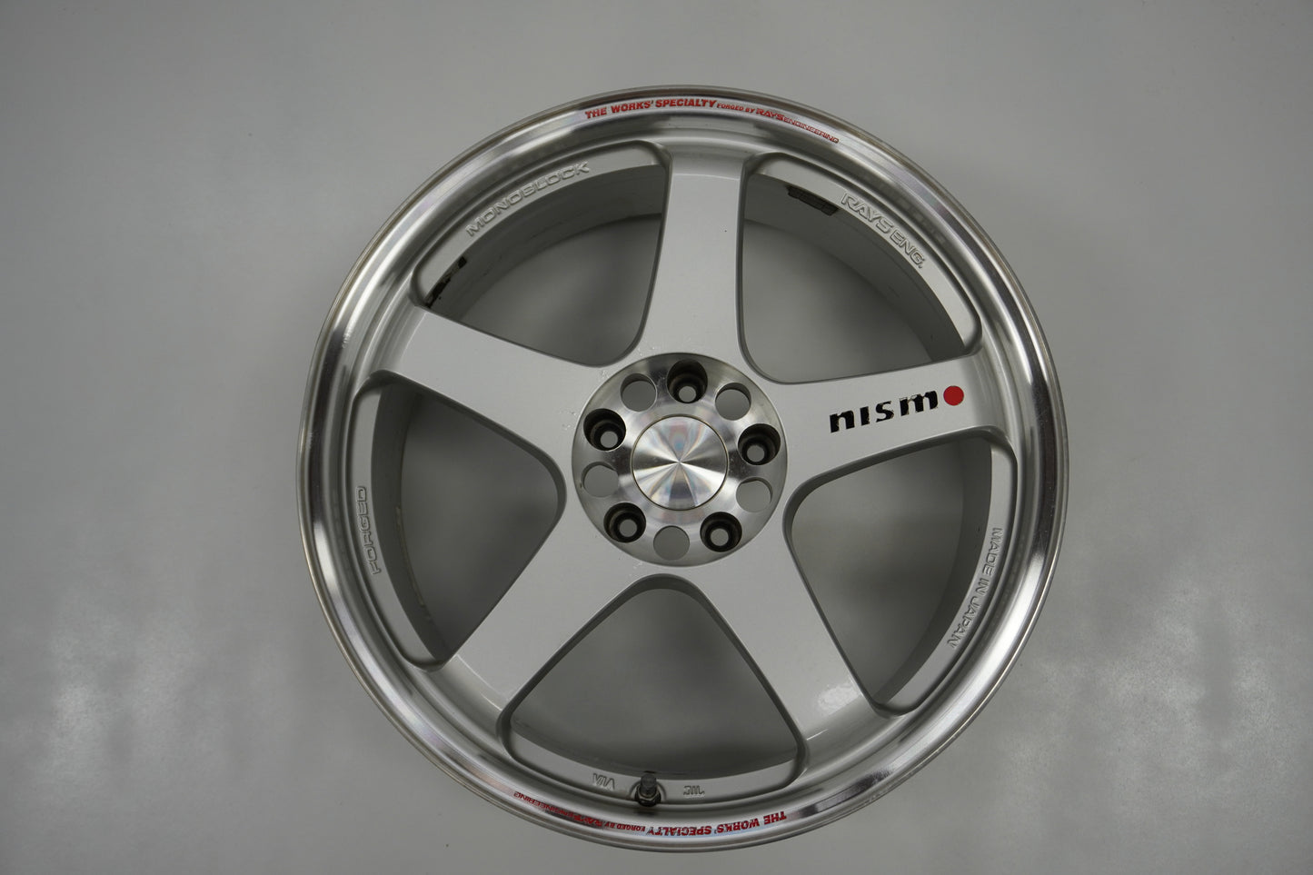 【USED】 RAYS NISMO LMGT4 Silver 4pcs Set 19x8.5J 19x9.5J - Z33 350Z