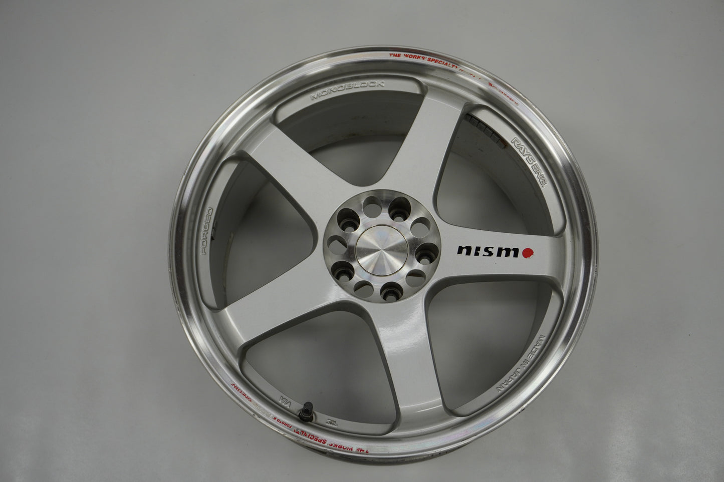 【USED】 RAYS NISMO LMGT4 Silver 4pcs Set 19x8.5J 19x9.5J - Z33 350Z