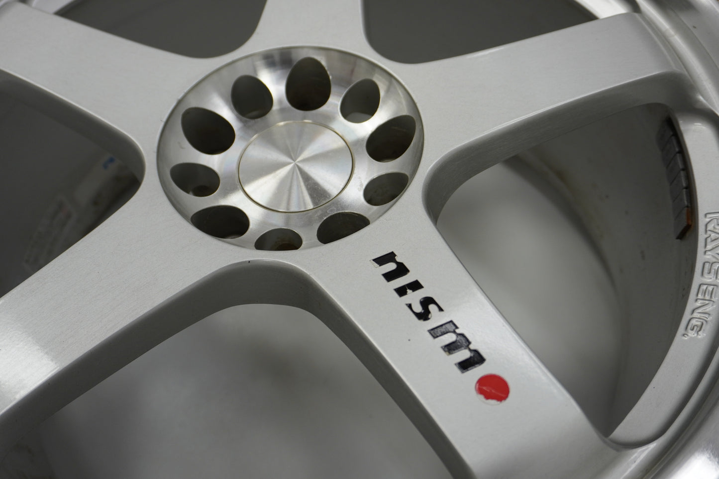 【USED】 RAYS NISMO LMGT4 Silver 4pcs Set 19x8.5J 19x9.5J - Z33 350Z