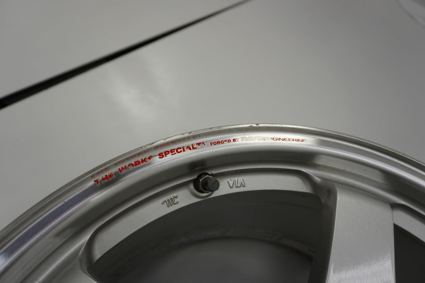 【USED】 RAYS NISMO LMGT4 Silver 4pcs Set 19x8.5J 19x9.5J - Z33 350Z
