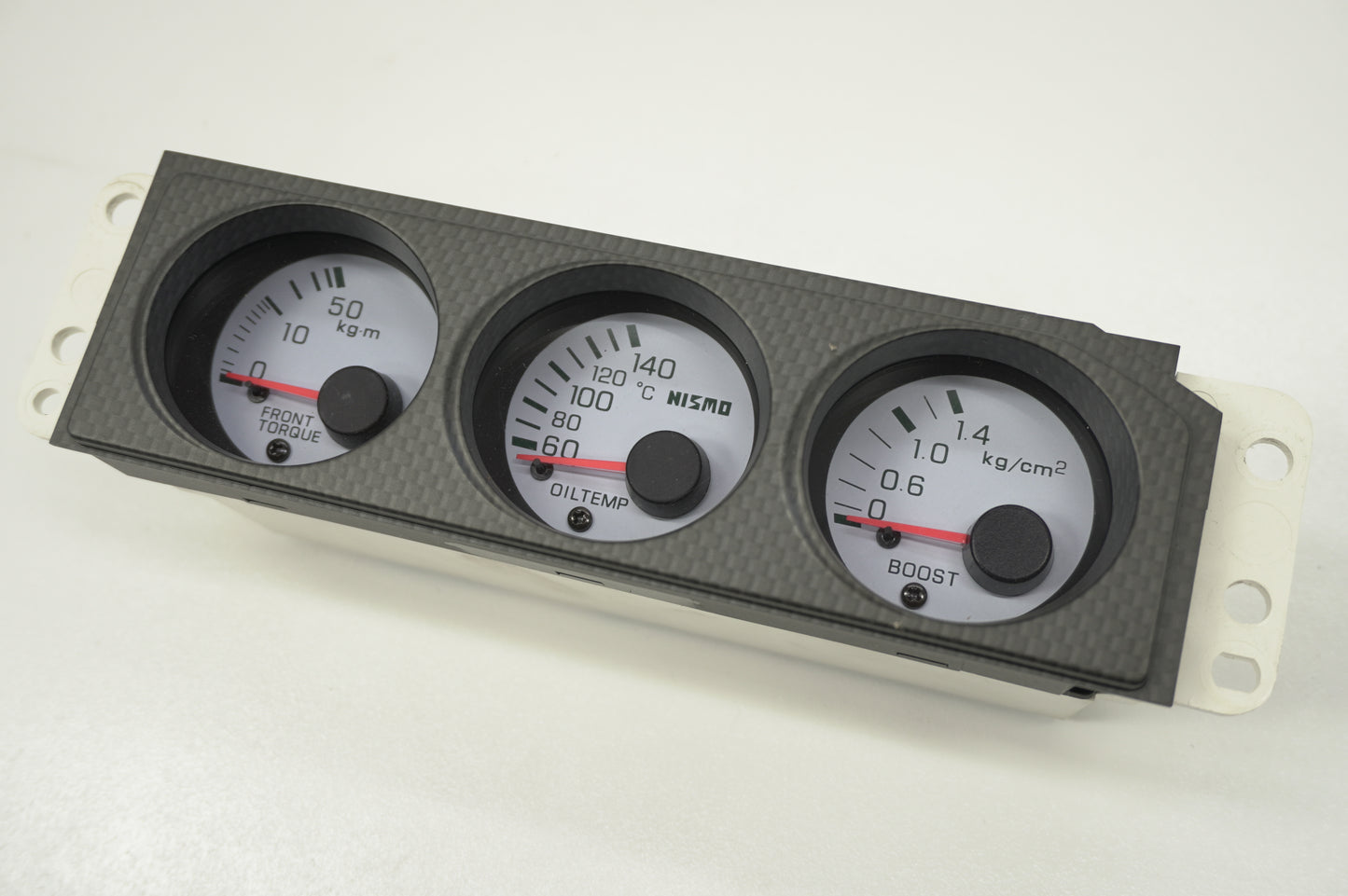 【USED】 NISMO Old Logo Triple Gauge White 24845-RN595-W - BCNR33