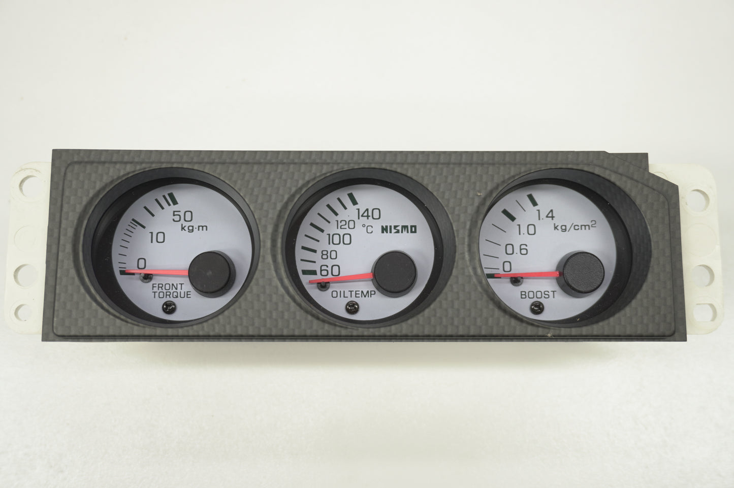 【USED】 NISMO Old Logo Triple Gauge White 24845-RN595-W - BCNR33