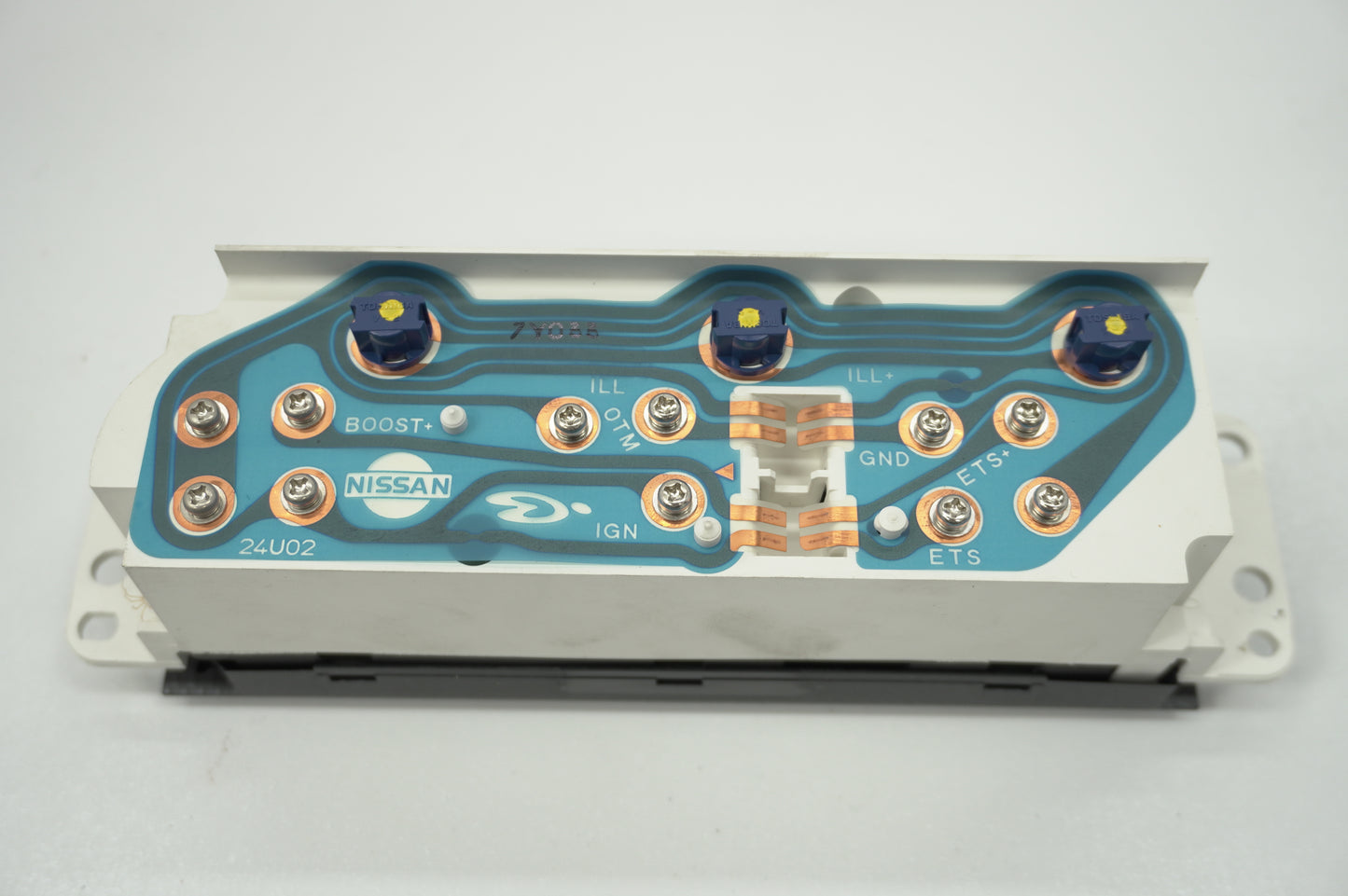 【USED】 NISMO Old Logo Triple Gauge White 24845-RN595-W - BCNR33