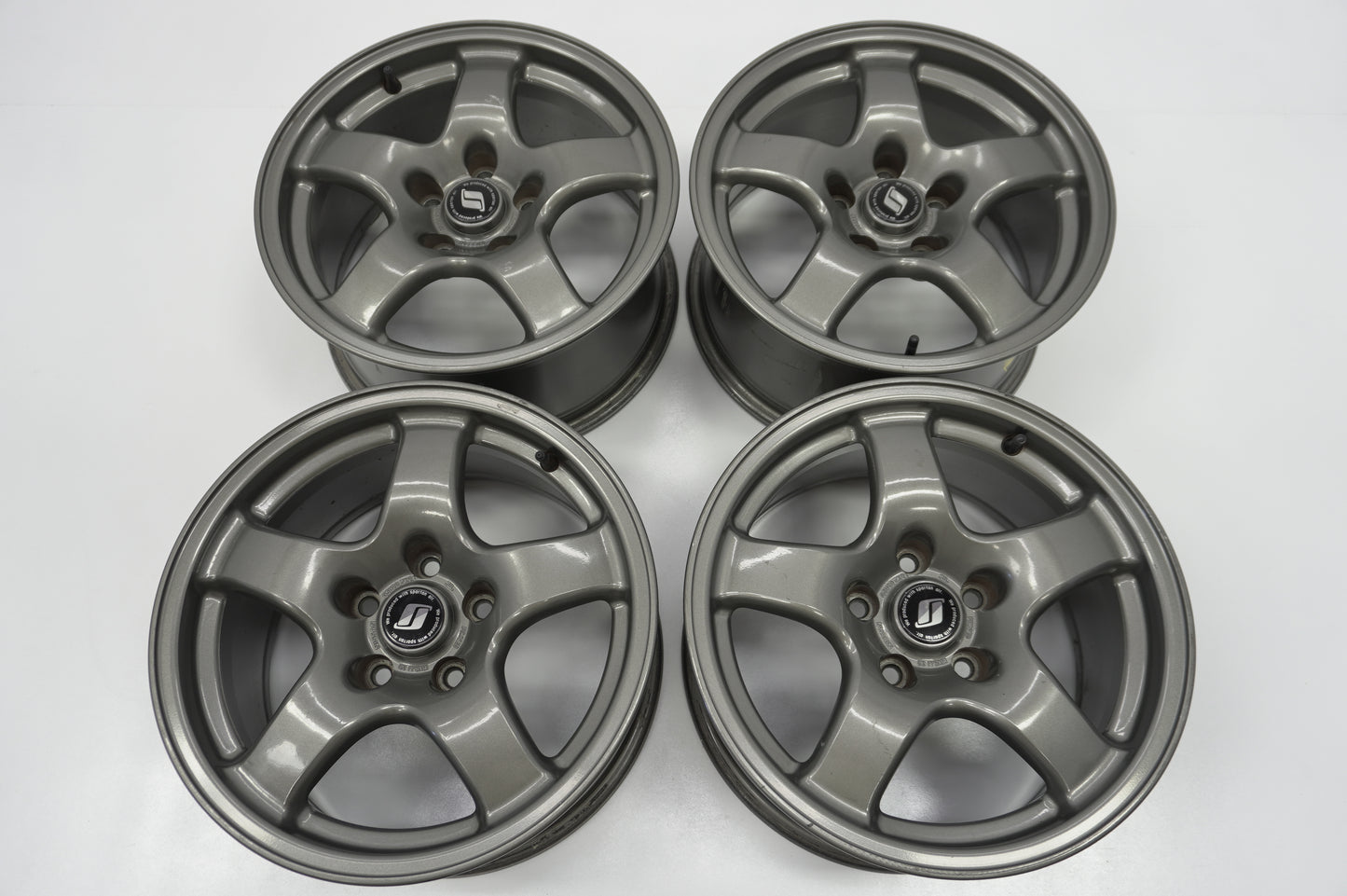 【USED】 NISSAN OEM Wheel - BNR32 4pcs Set 16x8JJ +30 5H 114.3