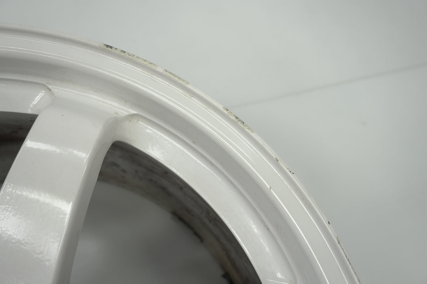 【USED】 Rays Volk Racing TE37 White 4pcs Set 18x9.5J +12 5H 114.3