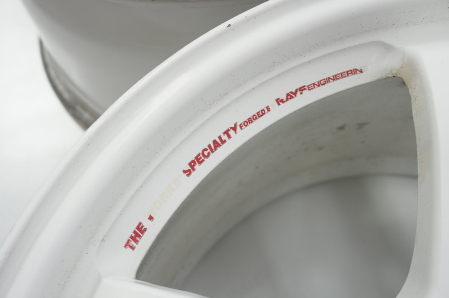 【USED】 RAYS NISMO LMGT4 White 4pcs Set 18x9.5J +12 5H 114.3