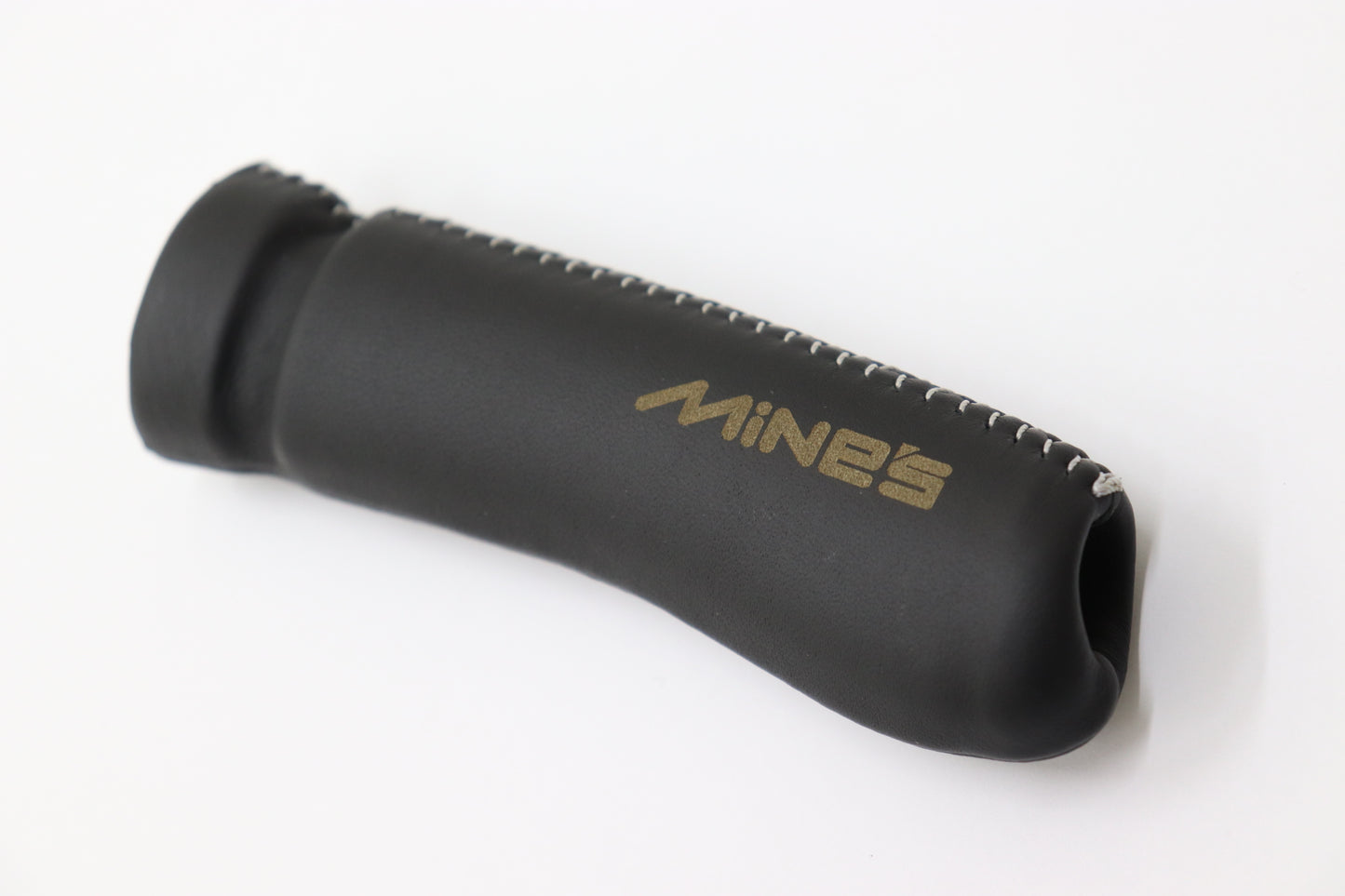 Mine's Hand Brake Lever Grip Gray Stitch - BNR32 BCNR33 BNR34