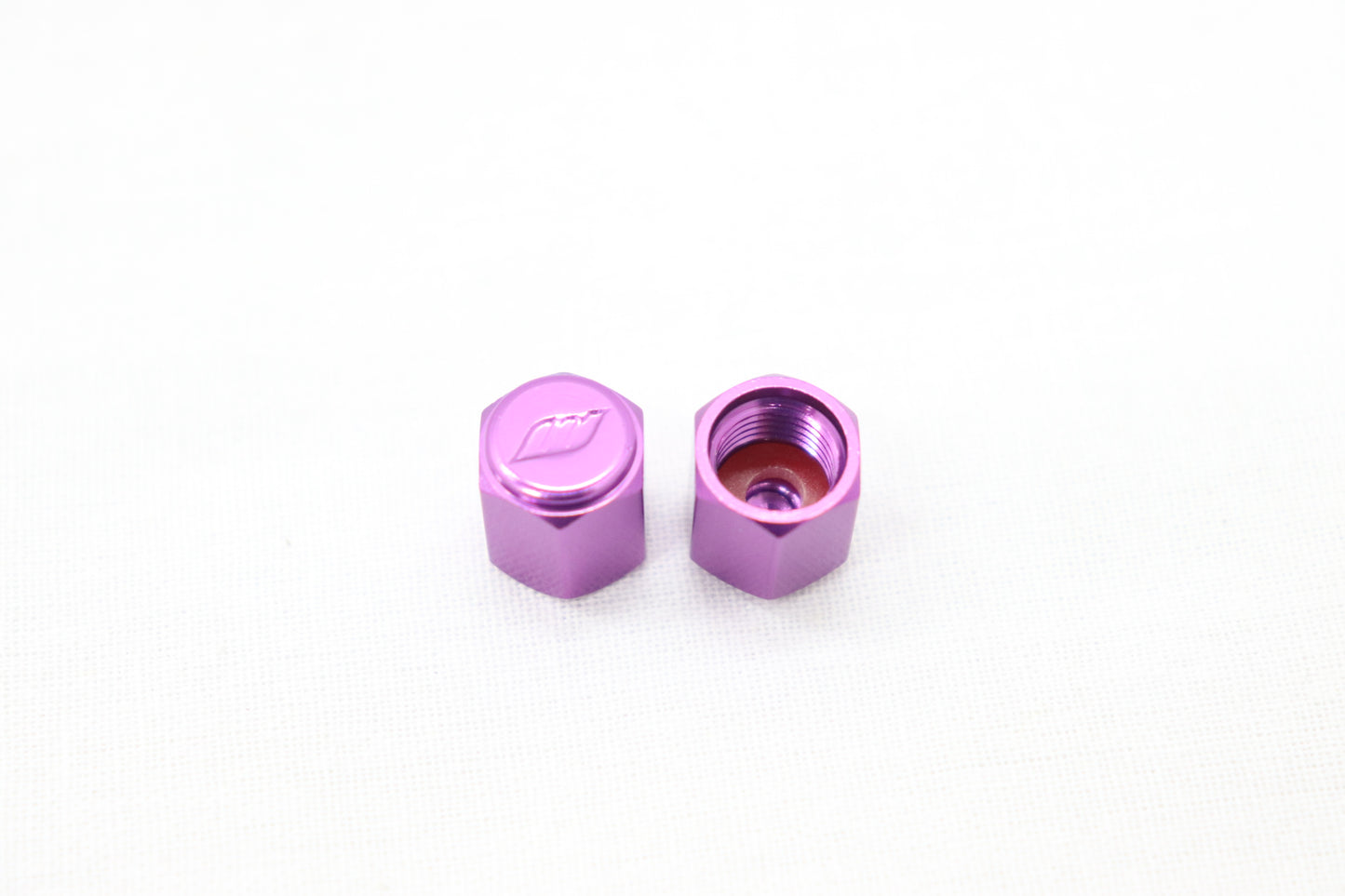 WORK Tyre Wheel Valve Stem Air Cap Cover 4pcs Purple