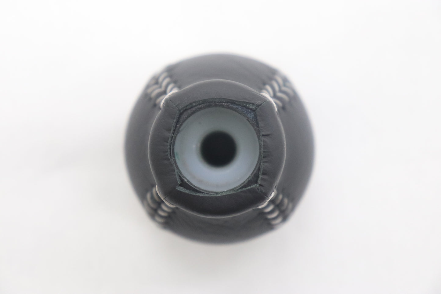 Mitsubishi Shift Knob Silver Stitch For SST - CZ4A