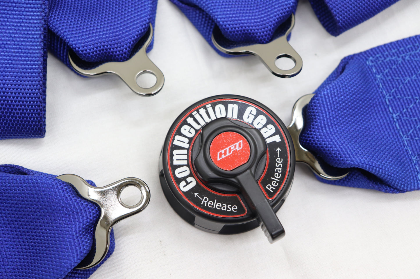 HPI 4-Point Seat Belt Harness - Blue Right