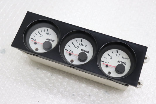 【USED】 NISMO Triple Meter White - BNR32
