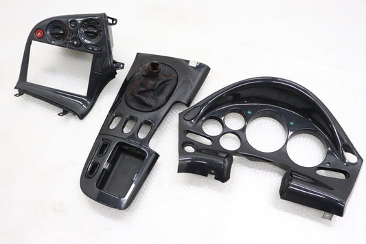 【USED】 Mazda Speed Carbon Look Panel 3 Piece Set - FD3S