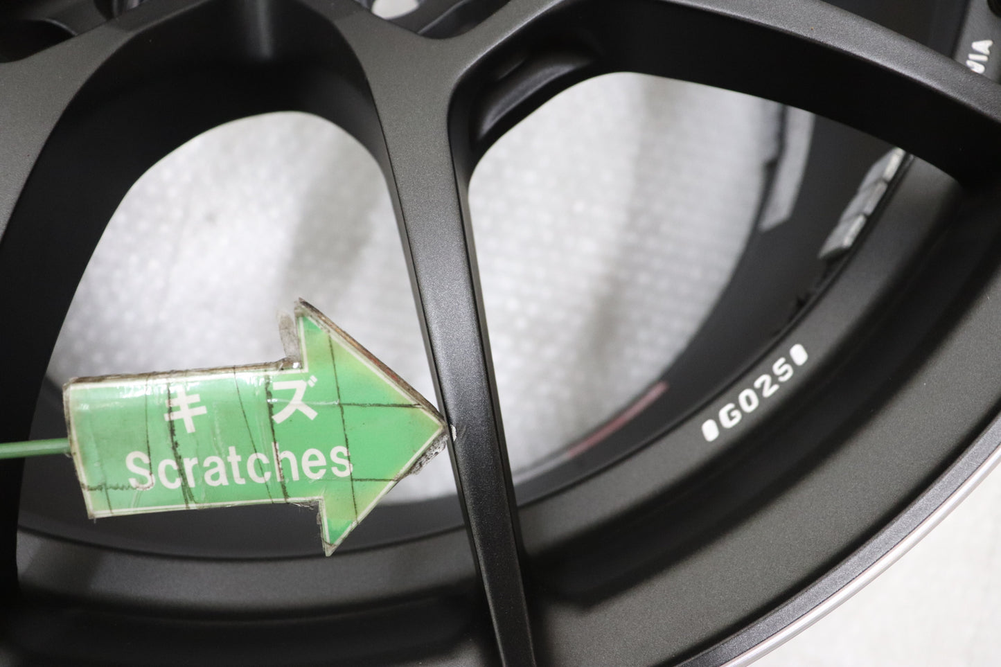 【USED】 Rays Volk Racing G025 18×9.5J 45 5H/PCD120 4 Pcs Set