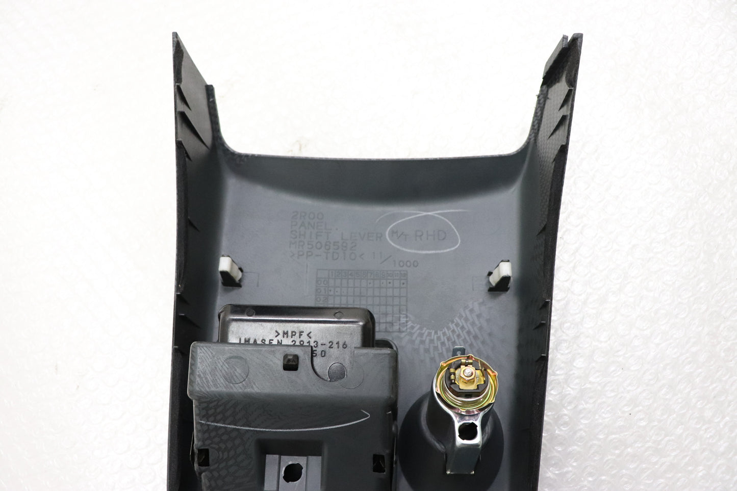 【USED】RALLIART Shift Panel Carbon Like - CT9A