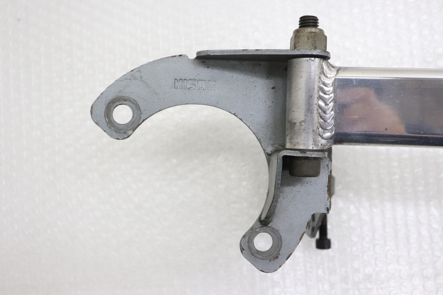 【USED】 Nismo Old Logo Front Tower Bar & Master Cylinder Stopper - BCNR33