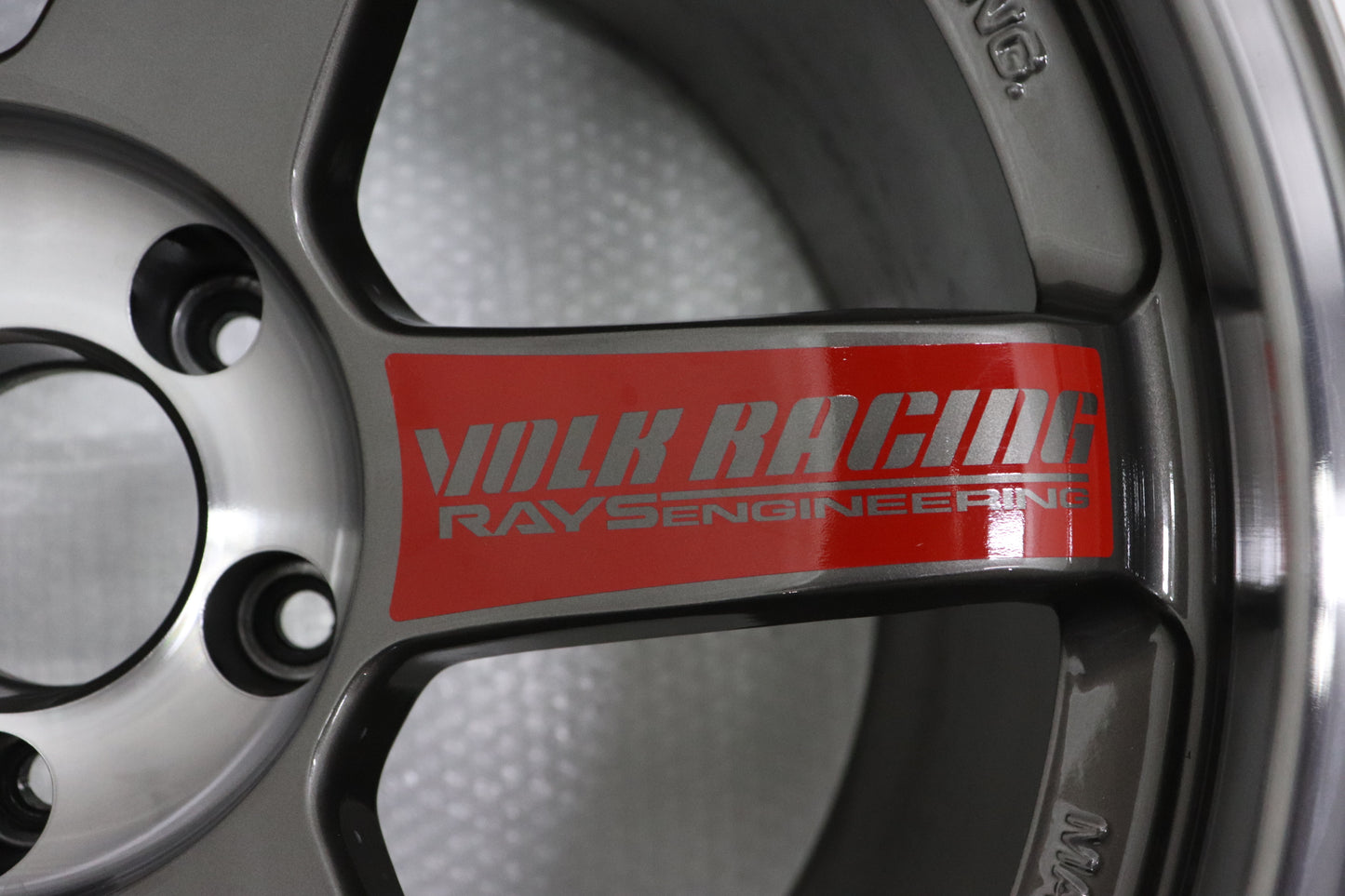 USED RAYS VR TE37SL 18x11J+18 5H/PCD114.3 4pcs Set