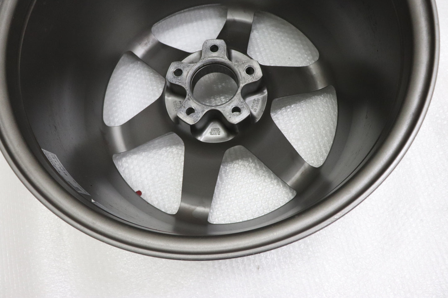USED RAYS VR TE37SL 18x11J+18 5H/PCD114.3 4pcs Set