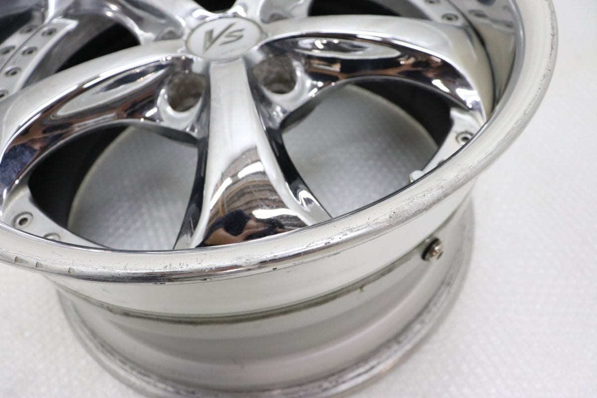 【USED】Work VS KF 17×9JJ +35 5H/PCD114.3 Hub Diameter 73 -2 Piece Set