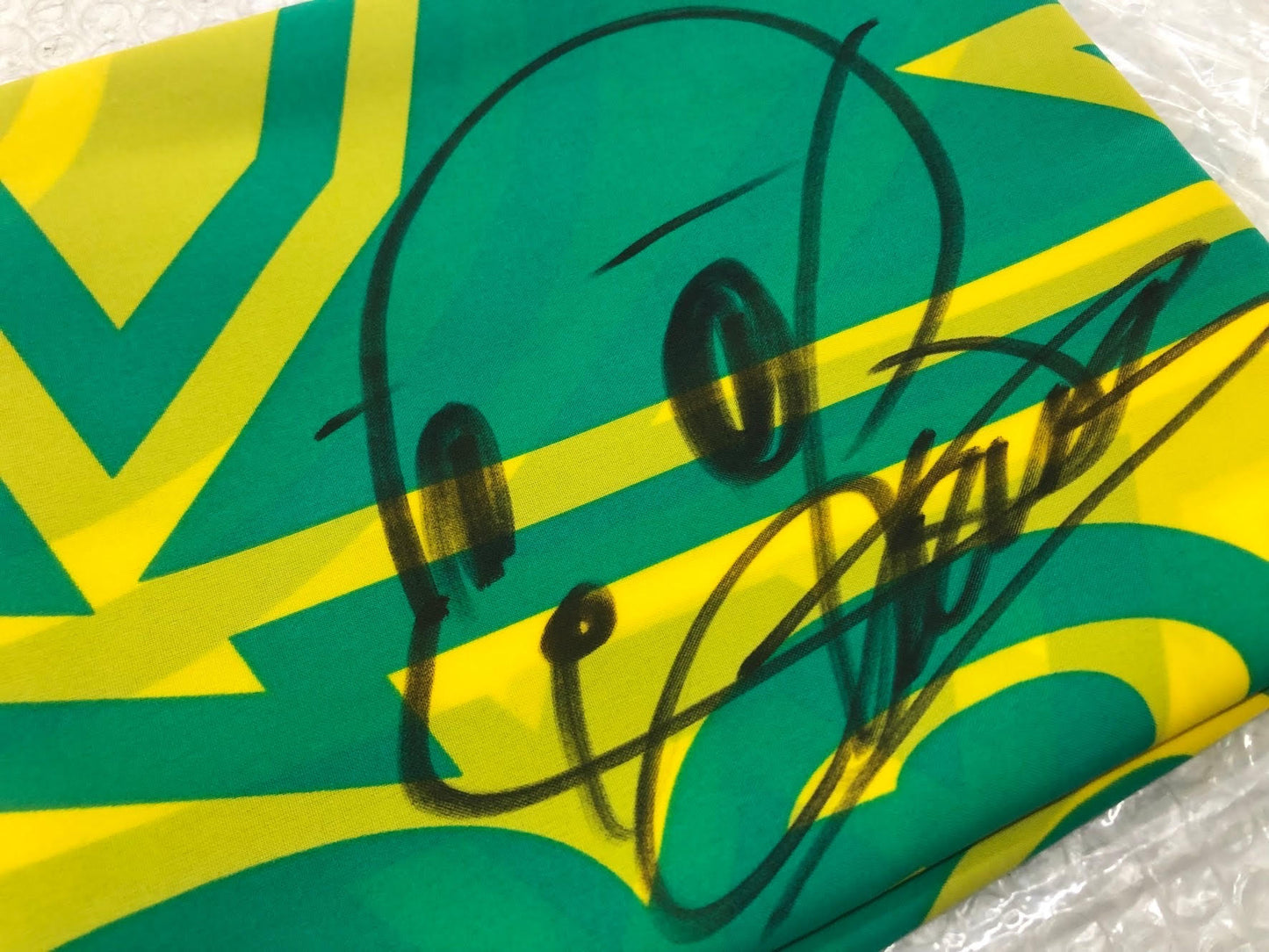 Autographed URAS Flag of Nomuken