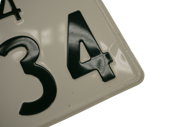 【USED】 Japanese License Plate Front & Rear Set - GTR R34
