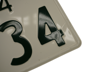 【USED】 Japanese License Plate Front & Rear Set - GTR R34