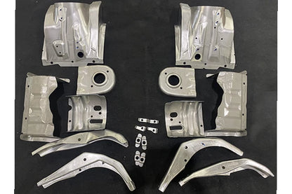 Garage Yoshida Strut Tower Panel Pre-assembled Kit - Skyline GT-R BCNR33 BNR34