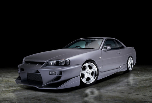 VeilSide SKYLINE GT-S ER34 C-Ⅰ MODEL 6pcs Kit (FRP body with Carbon Hood)