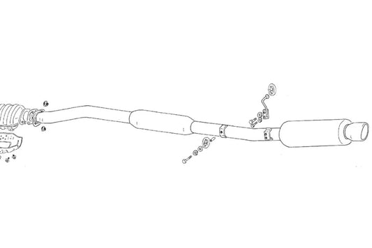 FUJITSUBO Legalis Super R Muffler - Skyline BCNR33