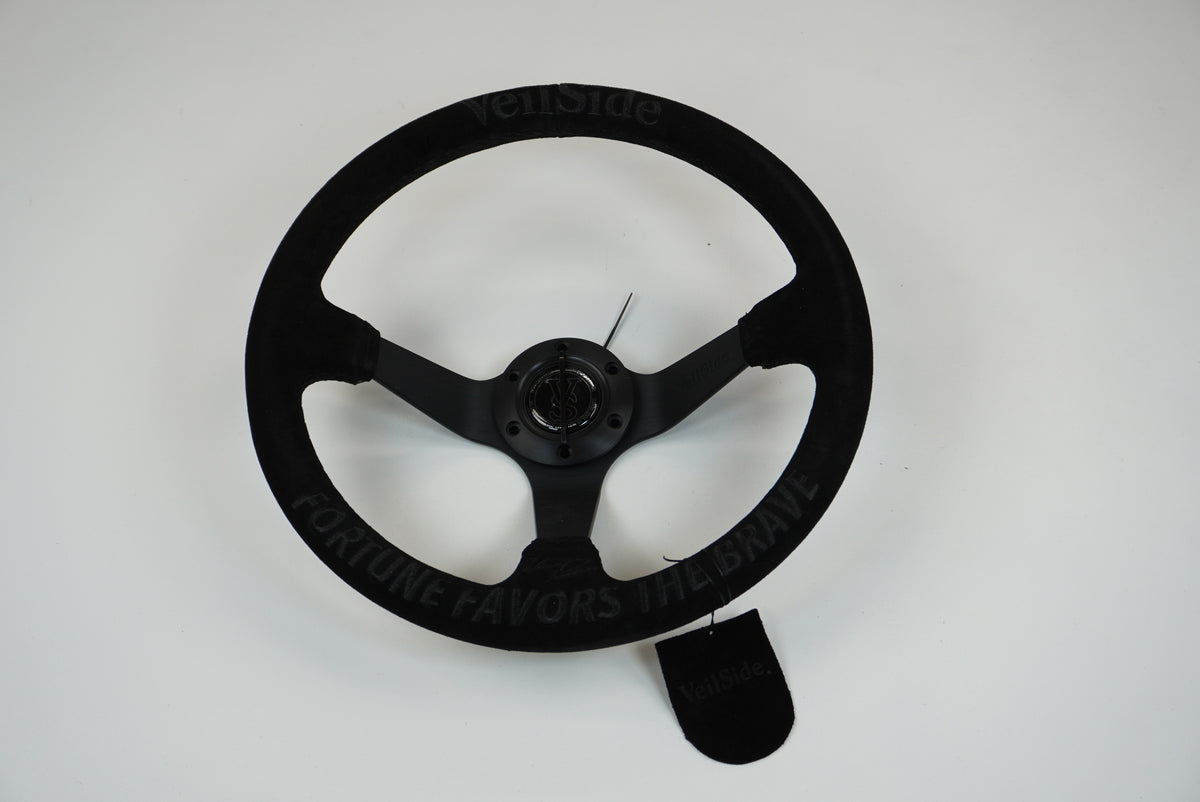 *LIMITED* VeilSide DF-GT Steering Wheel - Black x Black