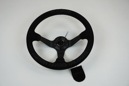 *LIMITED* VeilSide DF-GT Steering Wheel - Black x Black