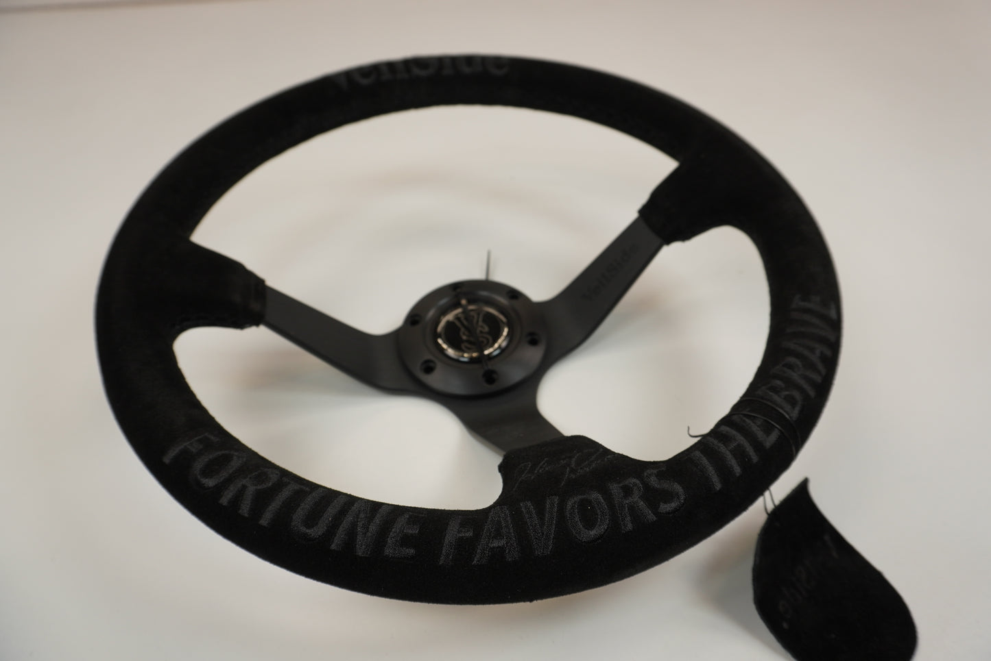 *LIMITED* VeilSide DF-GT Steering Wheel - Black x Black