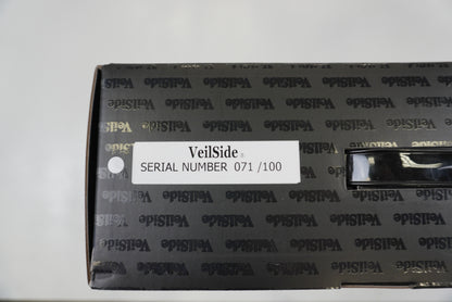 VeilSide DF-GT Steering Wheel - Black x White