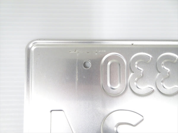 【USED】 Japanese License Plate Front & Rear Set **JP**