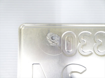 【USED】 Japanese License Plate Front & Rear Set **JP**