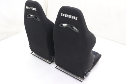 Used BRIDE DIGO Semi Bucket Seat Gradation Logo LHS & RHS